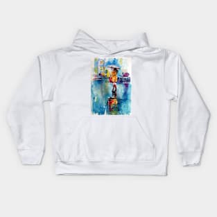 Rainy days Kids Hoodie